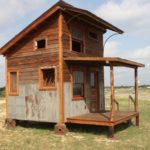 Tiny Texas Worker House - Side View