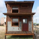 Tiny Texas Worker House - Front Porch