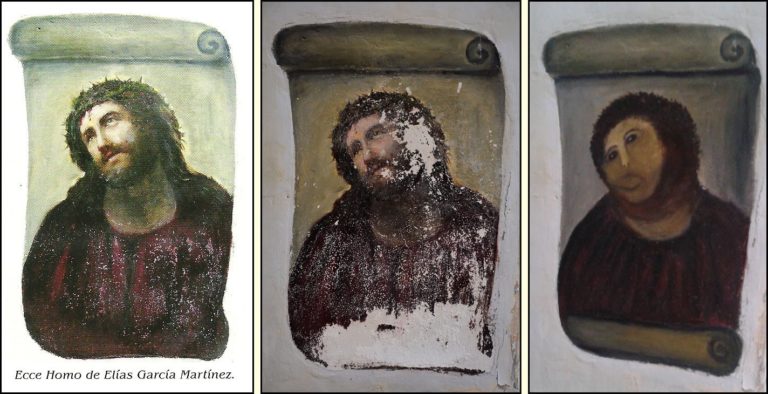 Borja, Spain – Damaged Fresco Meme
