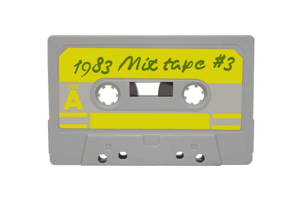 80's Soundtrack to Life - this mixtape cassette reminds me of the era!