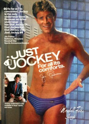 Jim Palmer Jockey Ad 1983